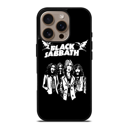 BLACK SABBATH ROCK BAND iPhone 16 Pro Case Cover