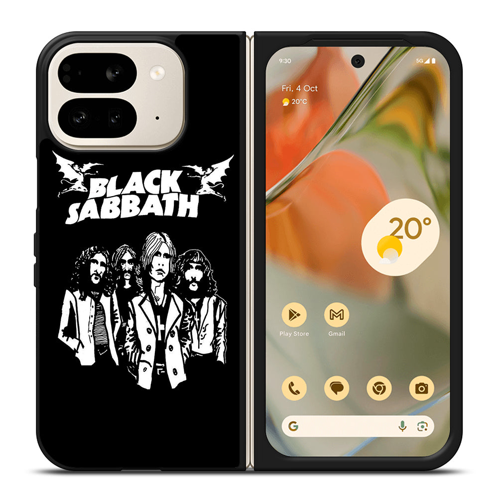 BLACK SABBATH ROCK BAND Google Pixel 9 Pro Fold Case Cover