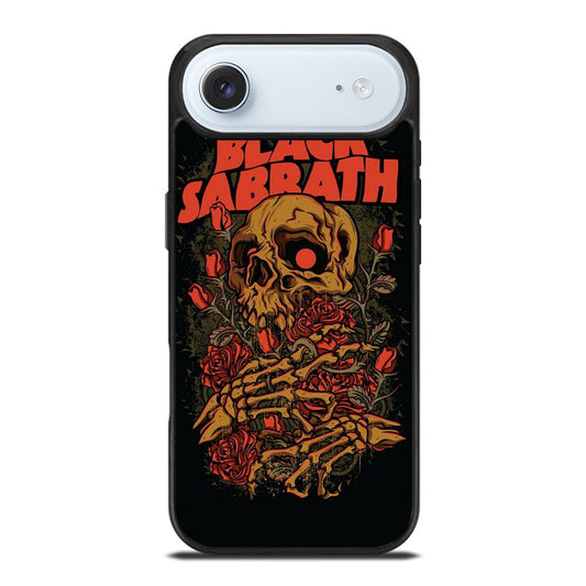 BLACK SABBATH SKULL ROSE LOGO iPhone Air Case Cover