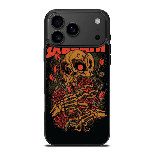 BLACK SABBATH SKULL ROSE LOGO iPhone 17 Pro Max Case Cover
