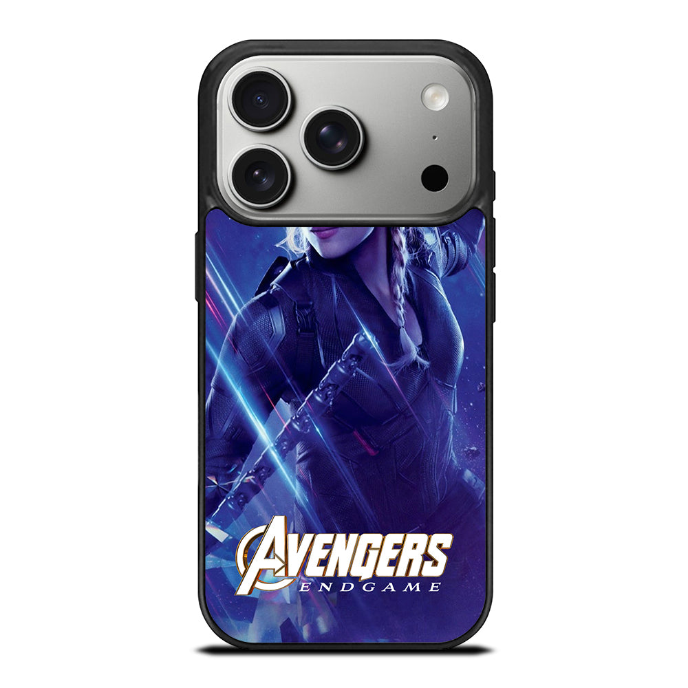 BLACK WIDOW AVENGERS ENDGAME iPhone 17 Pro Case Cover