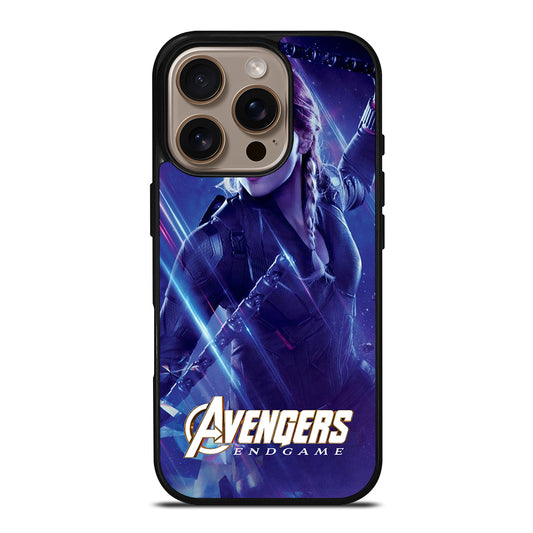 BLACK WIDOW AVENGERS ENDGAME iPhone 16 Pro Case Cover