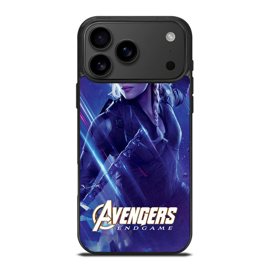 BLACK WIDOW AVENGERS ENDGAME iPhone 17 Pro Max Case Cover