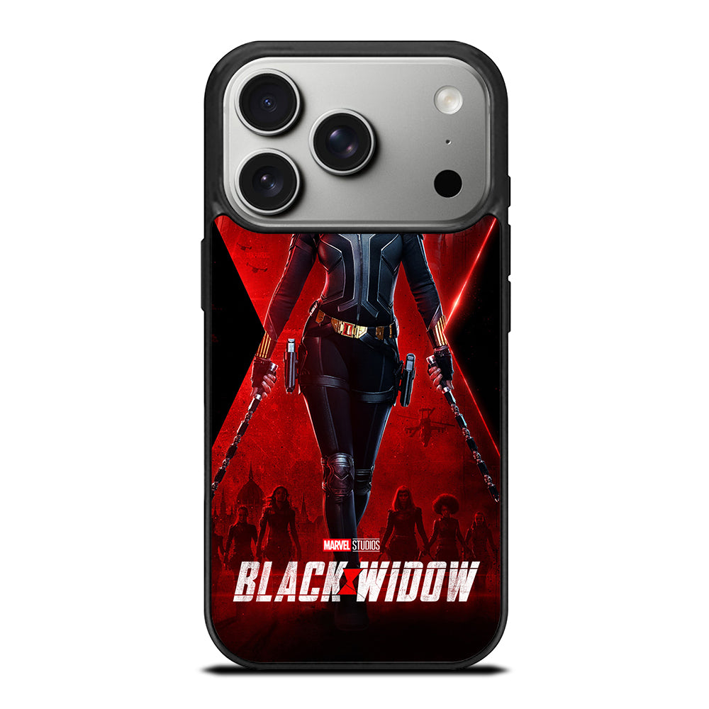 BLACK WIDOW SUPERHERO MARVEL 1 iPhone 17 Pro Case Cover
