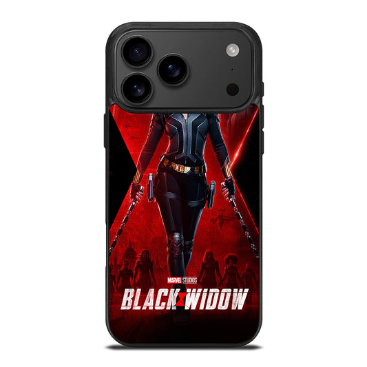 BLACK WIDOW SUPERHERO MARVEL 1 iPhone 17 Pro Max Case Cover