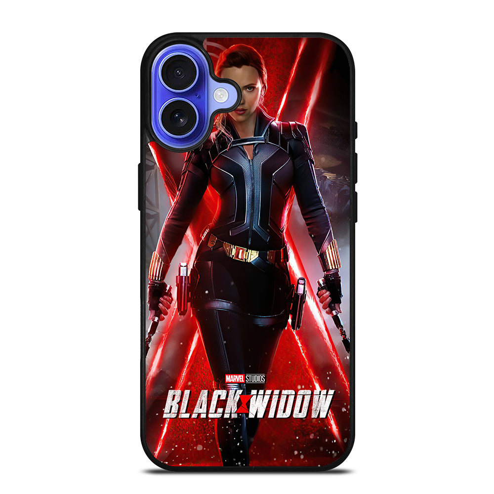 BLACK WIDOW SUPERHERO MARVEL 2 iPhone 16 Case Cover