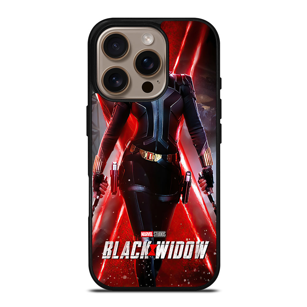 BLACK WIDOW SUPERHERO MARVEL 2 iPhone 16 Pro Case Cover