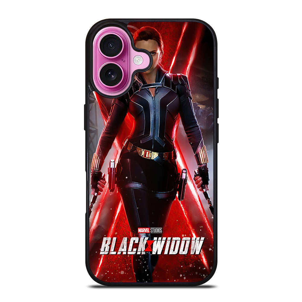 BLACK WIDOW SUPERHERO MARVEL 2 iPhone 16 Plus Case Cover