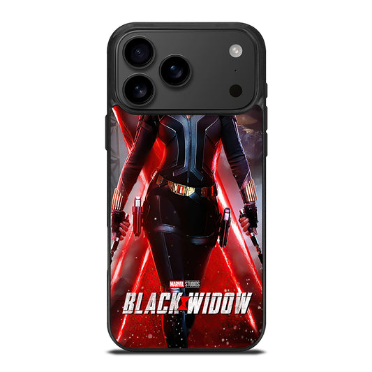 BLACK WIDOW SUPERHERO MARVEL 2 iPhone 17 Pro Max Case Cover