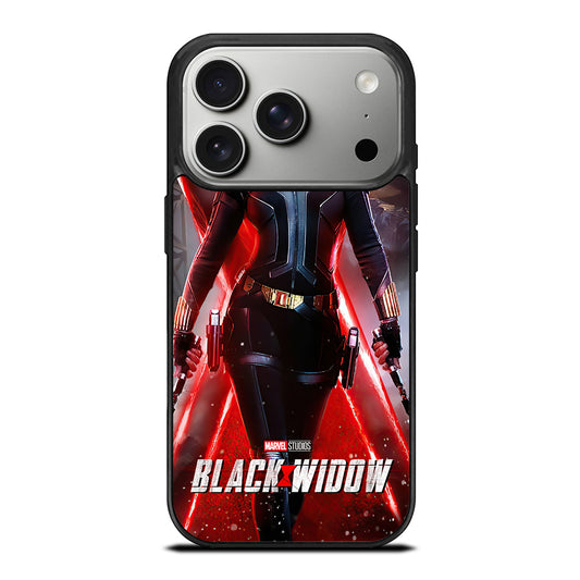 BLACK WIDOW SUPERHERO MARVEL 2 iPhone 17 Pro Case Cover