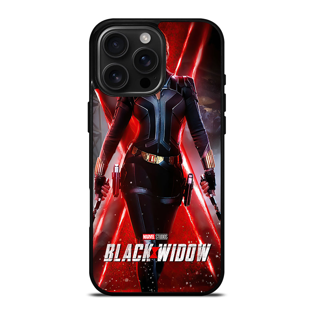 BLACK WIDOW SUPERHERO MARVEL 2 iPhone 16 Pro Max Case Cover