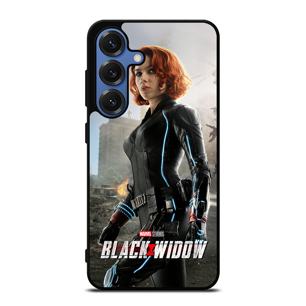 BLACK WIDOW SUPERHERO MARVEL 3 Samsung Galaxy S25 Case Cover