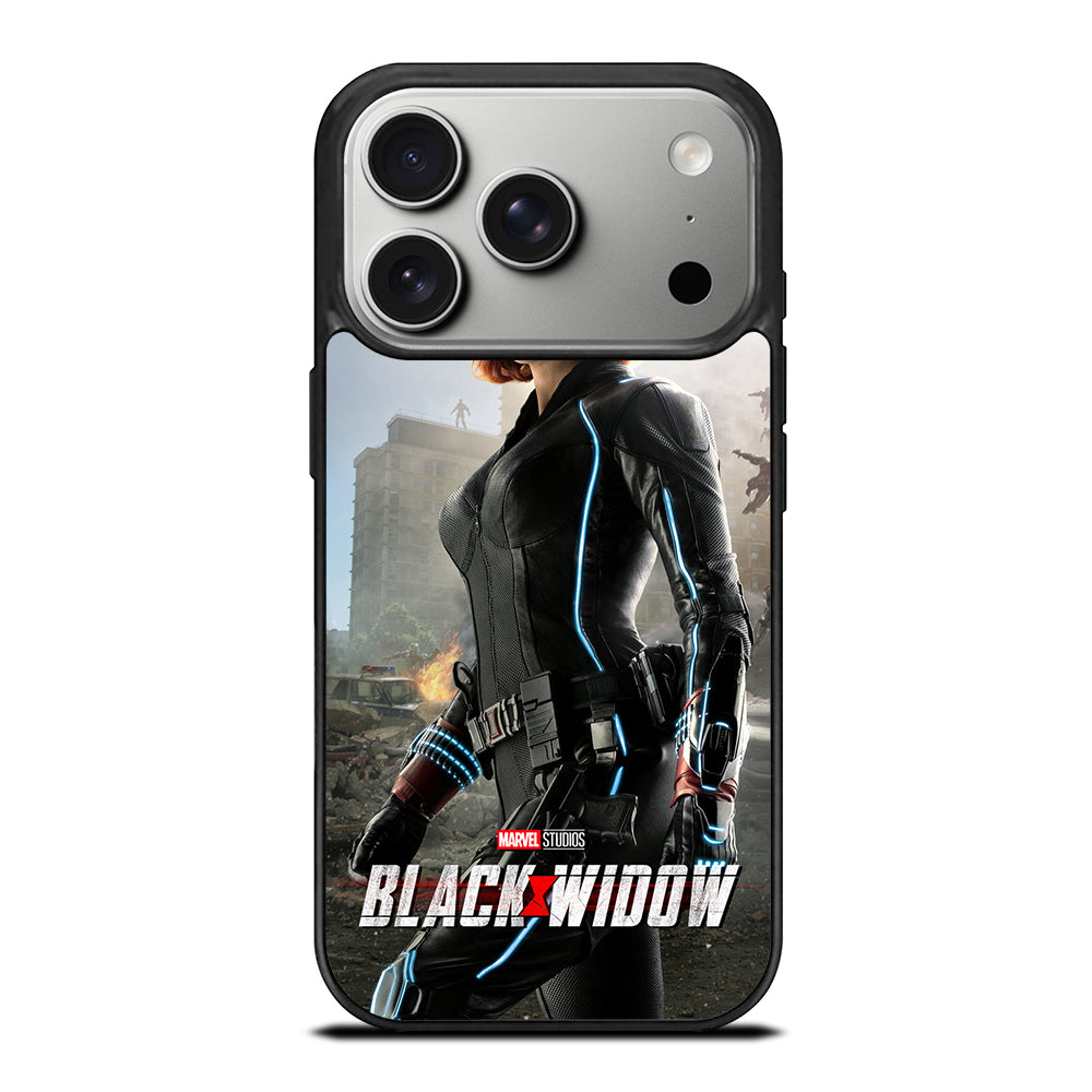 BLACK WIDOW SUPERHERO MARVEL 3 iPhone 17 Pro Case Cover