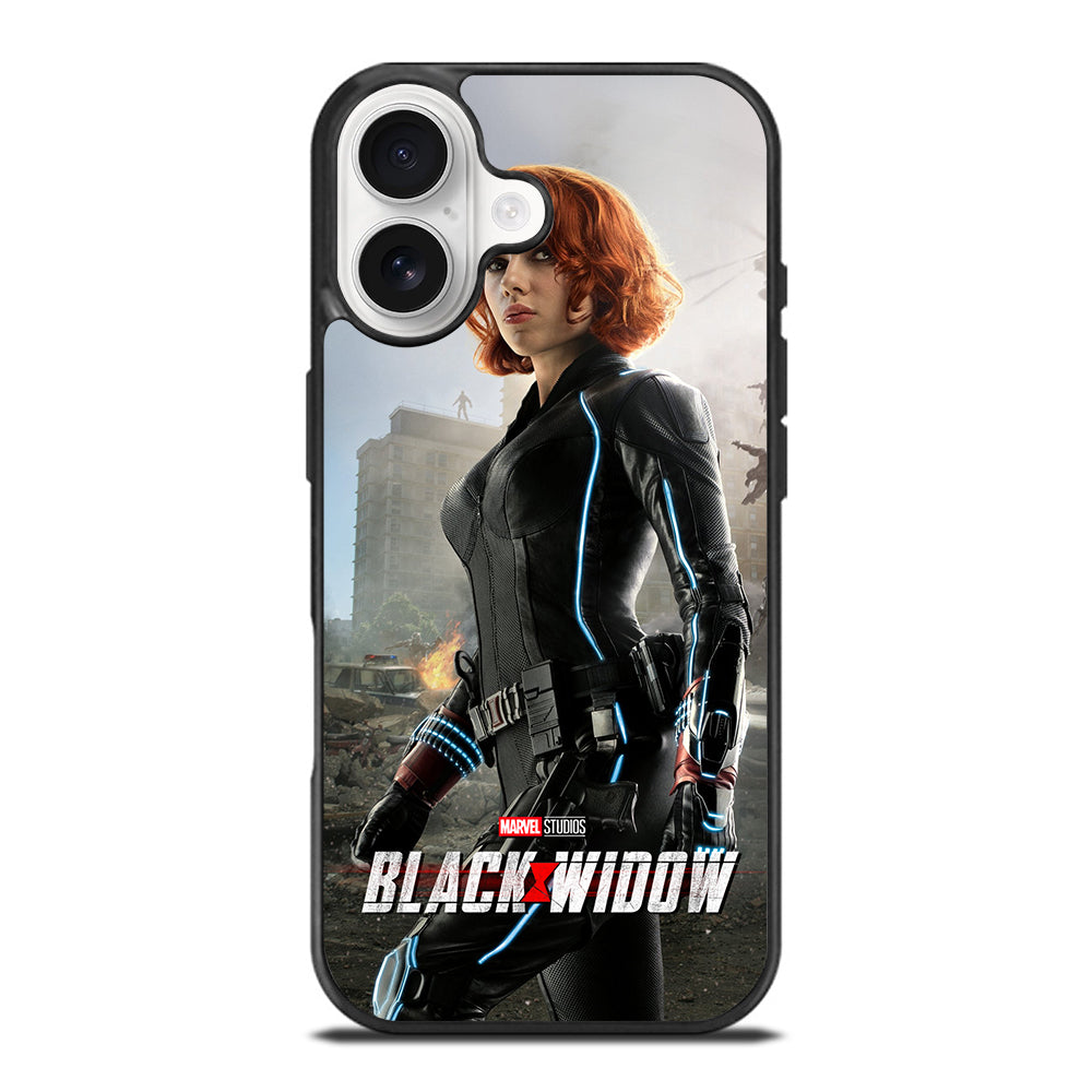 BLACK WIDOW SUPERHERO MARVEL 3 iPhone 17 Case Cover