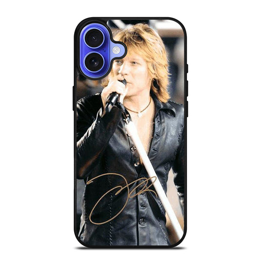 BON JOVI JON SINGER iPhone 16 Case Cover