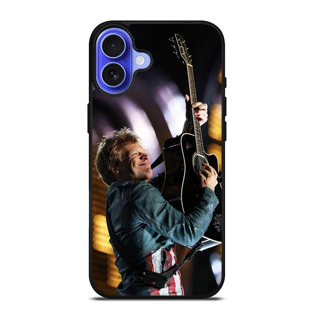 BON JOVI JON SINGER 3 iPhone 16 Case Cover