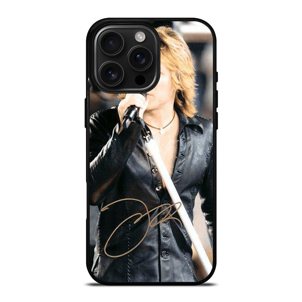 BON JOVI JON SINGER iPhone 16 Pro Max Case Cover