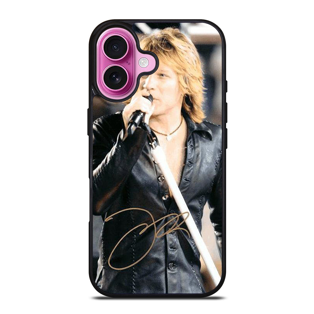 BON JOVI JON SINGER iPhone 16 Plus Case Cover
