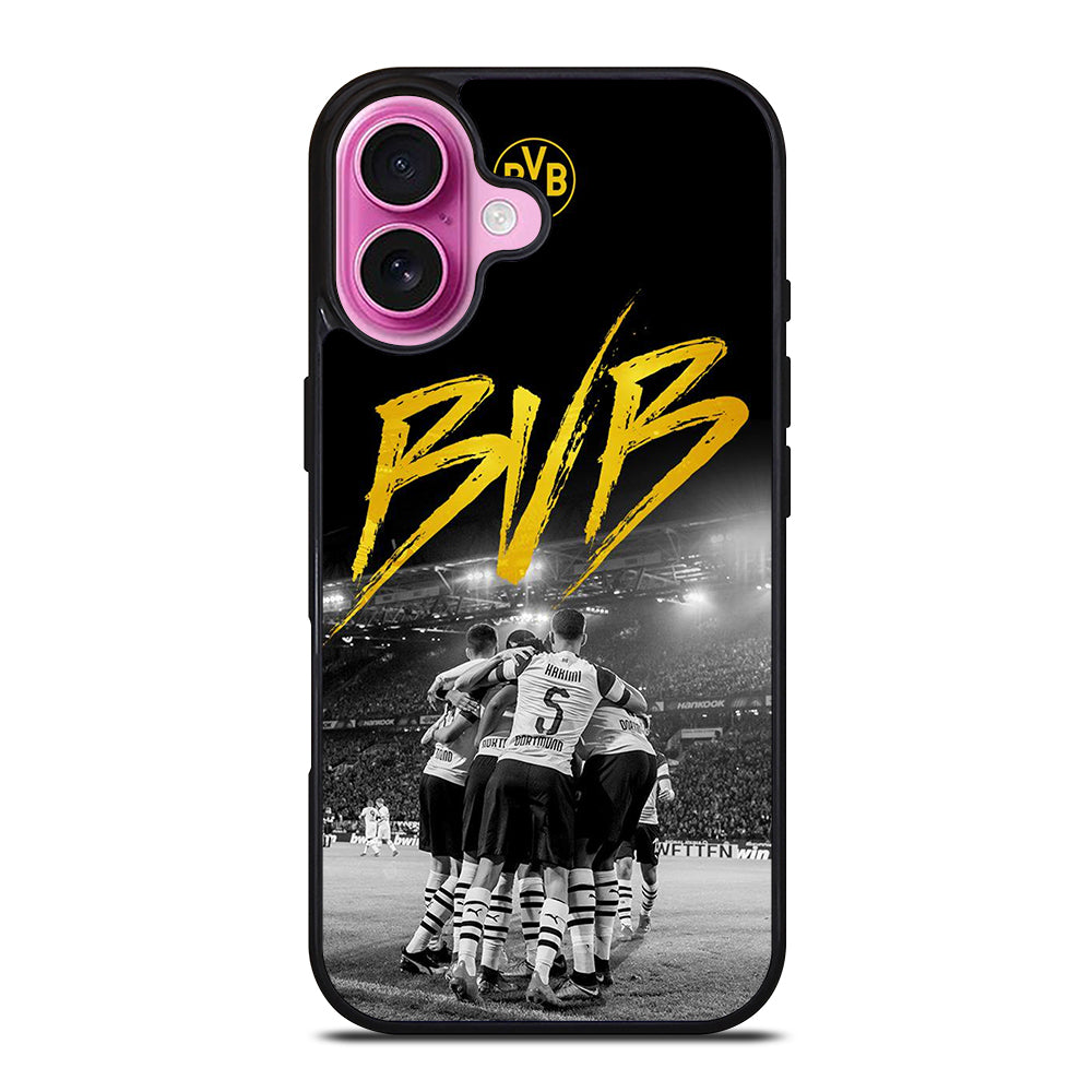 BORUSSIA DORTMUND FC LOGO 3 iPhone 16 Plus Case Cover