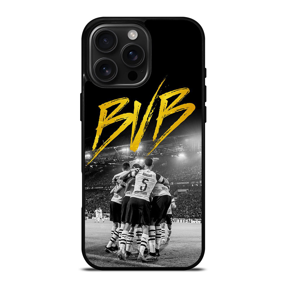 BORUSSIA DORTMUND FC LOGO 3 iPhone 16 Pro Max Case Cover