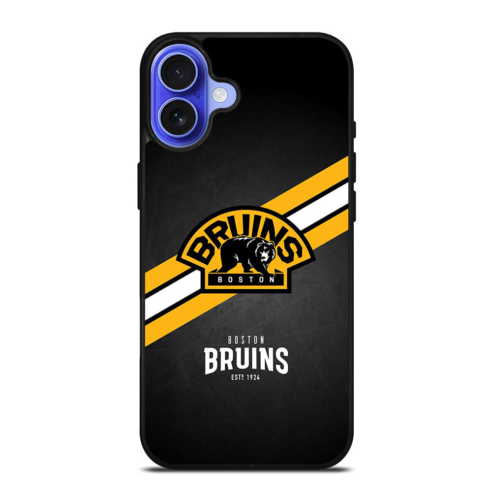 BOSTON BRUINS NHL LOGO 1 iPhone 16 Case Cover