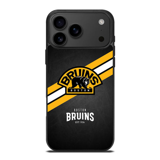 BOSTON BRUINS NHL LOGO 1 iPhone 17 Pro Max Case Cover