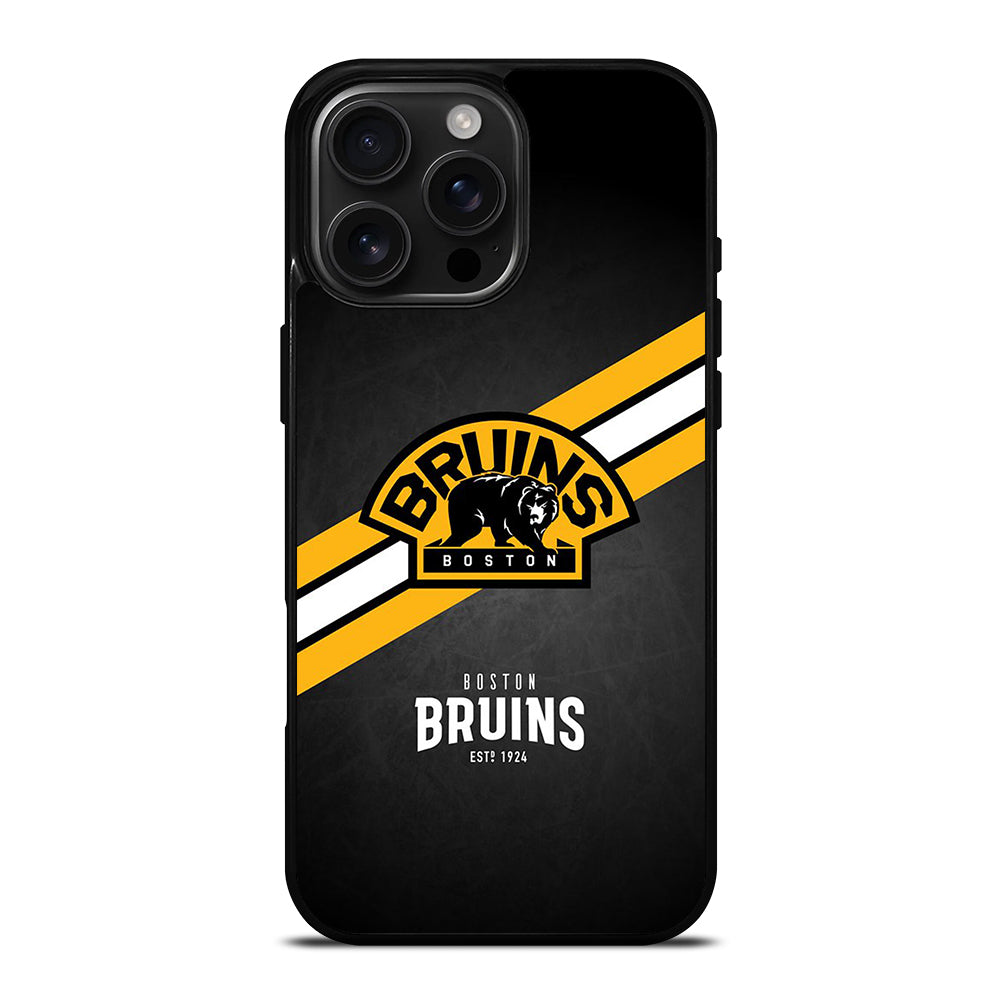 BOSTON BRUINS NHL LOGO 1 iPhone 16 Pro Max Case Cover