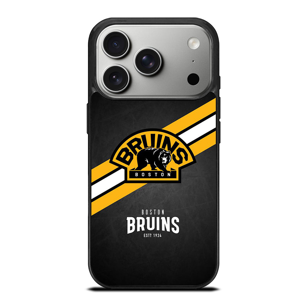 BOSTON BRUINS NHL LOGO 1 iPhone 17 Pro Case Cover