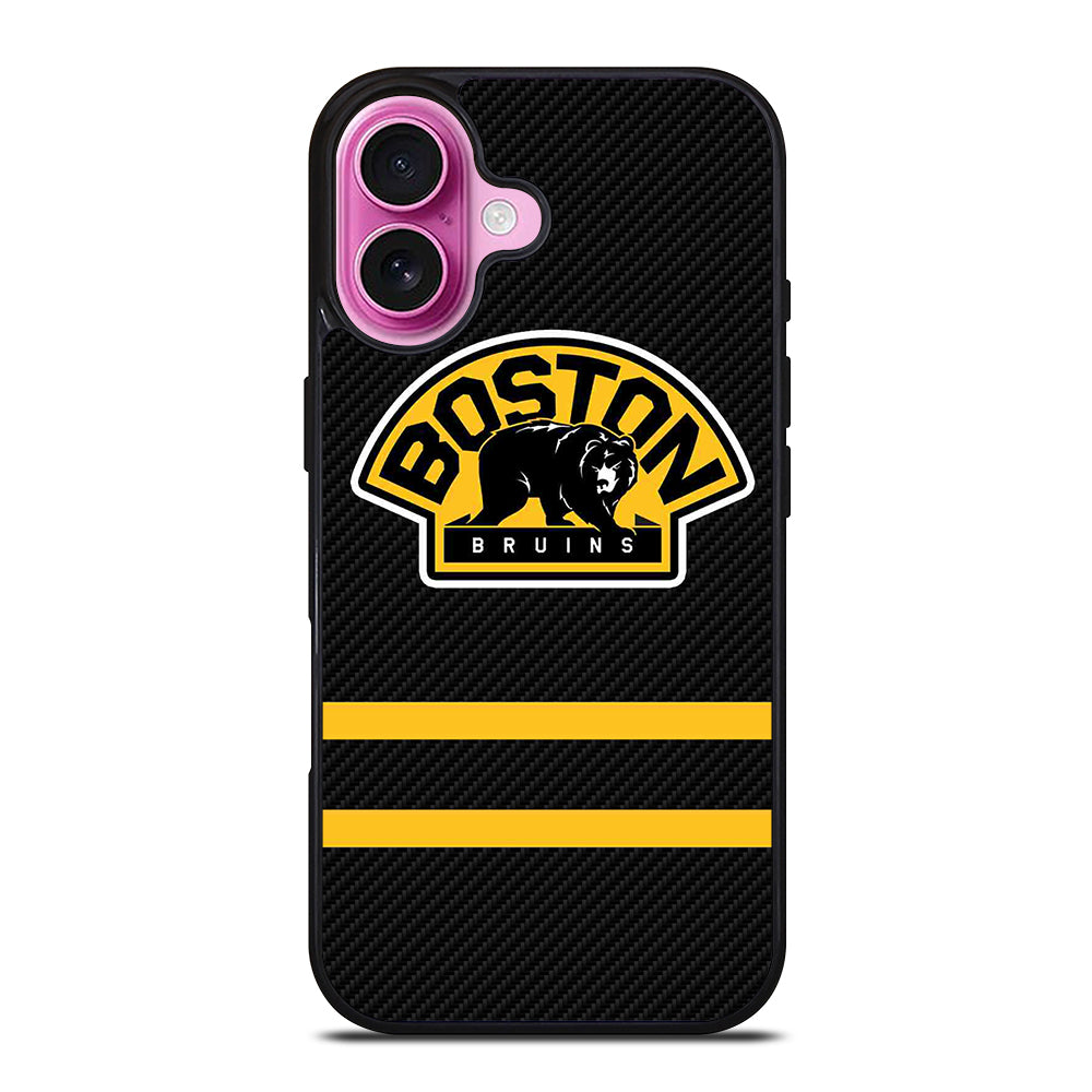 BOSTON BRUINS NHL LOGO 2 iPhone 16 Plus Case Cover