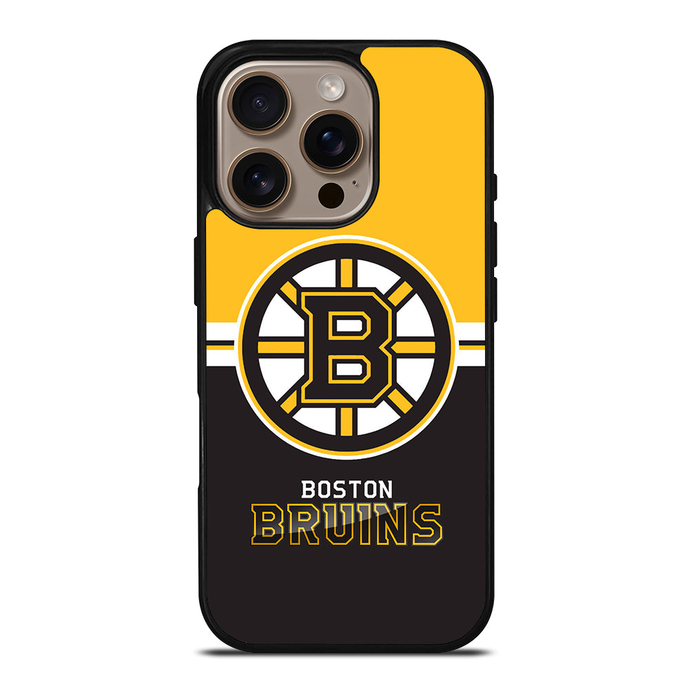 BOSTON BRUINS NHL LOGO 3 iPhone 16 Pro Case Cover