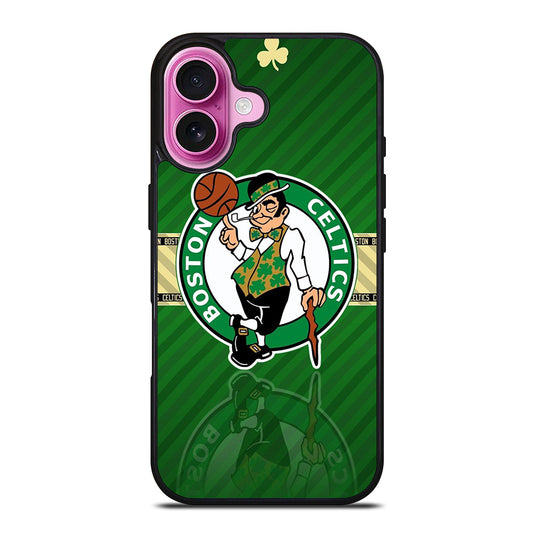 BOSTON CELTICS NBA LOGO 1 iPhone 16 Plus Case Cover