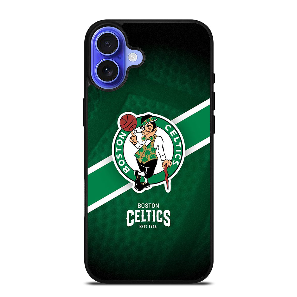 BOSTON CELTICS NBA LOGO 2 iPhone 16 Case Cover