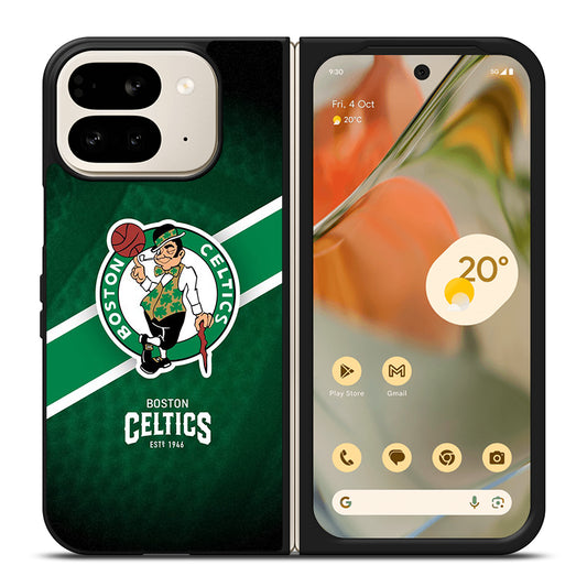 BOSTON CELTICS NBA LOGO 2 Google Pixel 9 Pro Fold Case Cover