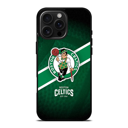 BOSTON CELTICS NBA LOGO 2 iPhone 16 Pro Max Case Cover