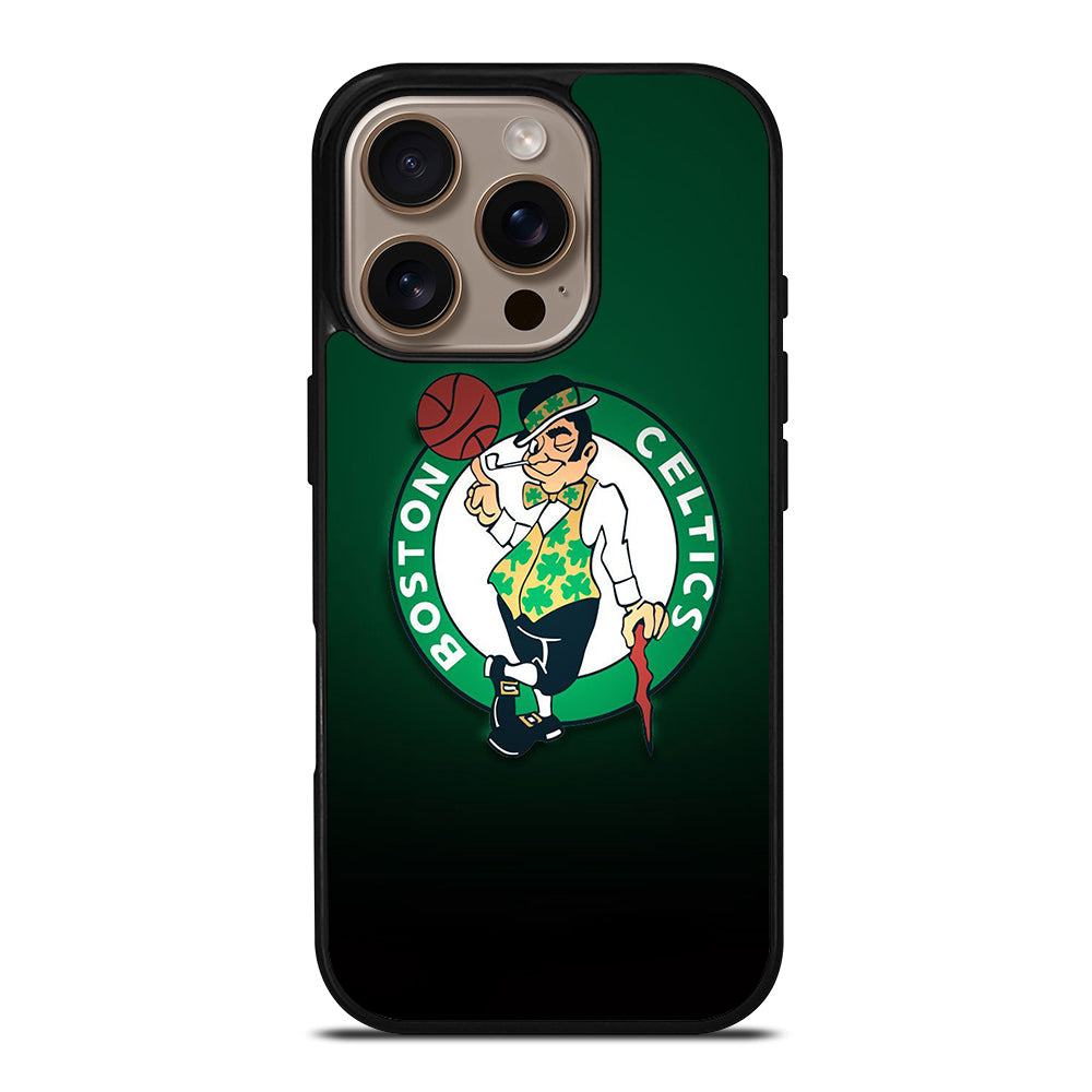 BOSTON CELTICS NBA LOGO 3 iPhone 16 Pro Case Cover