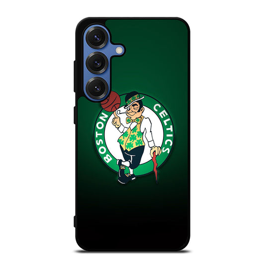 BOSTON CELTICS NBA LOGO 3 Samsung Galaxy S25 Case Cover