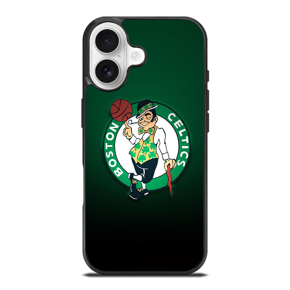 BOSTON CELTICS NBA LOGO 3 iPhone 17 Case Cover