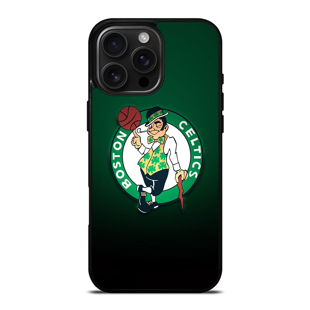 BOSTON CELTICS NBA LOGO 3 iPhone 16 Pro Max Case Cover