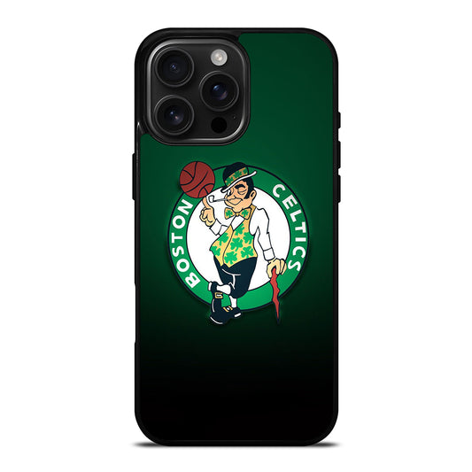 BOSTON CELTICS NBA LOGO 3 iPhone 16 Pro Max Case Cover