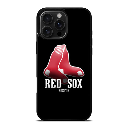 BOSTON RED SOX MLB LOGO 3 iPhone 16 Pro Max Case Cover