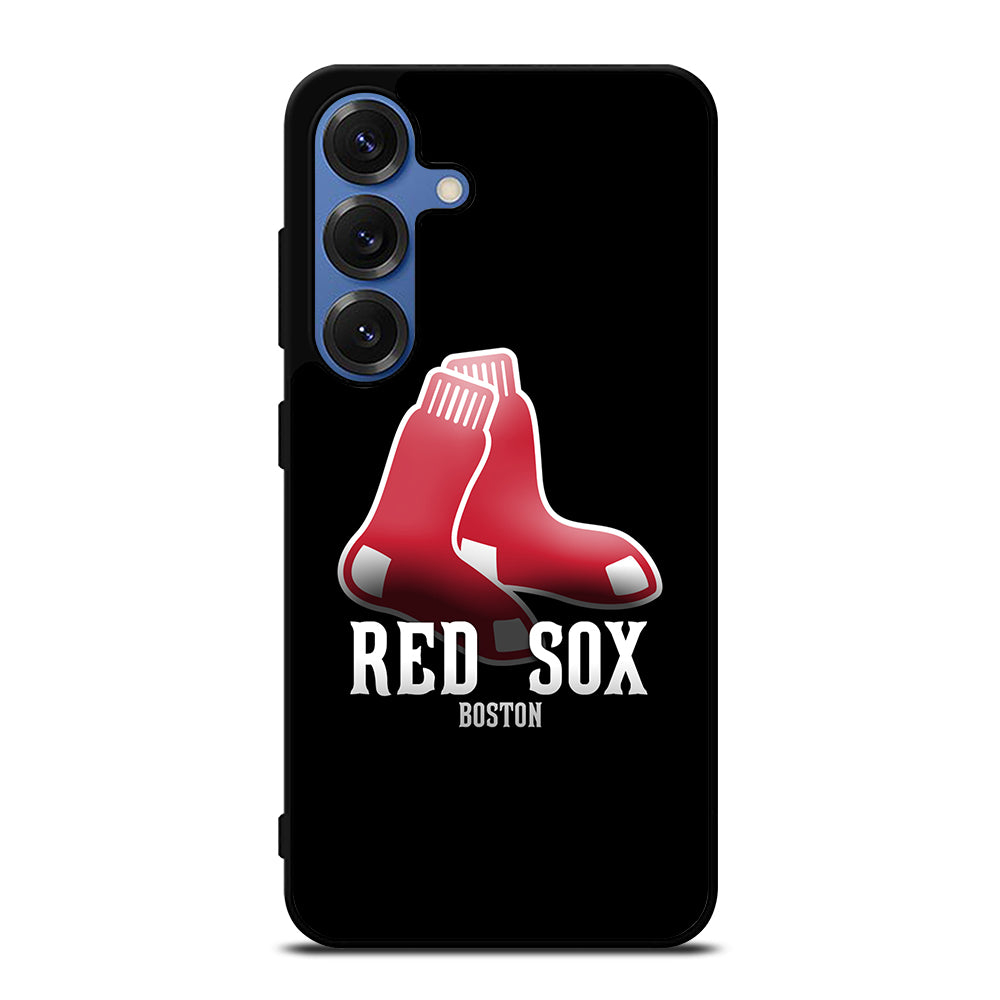 BOSTON RED SOX MLB LOGO 3 Samsung Galaxy S25 Case Cover