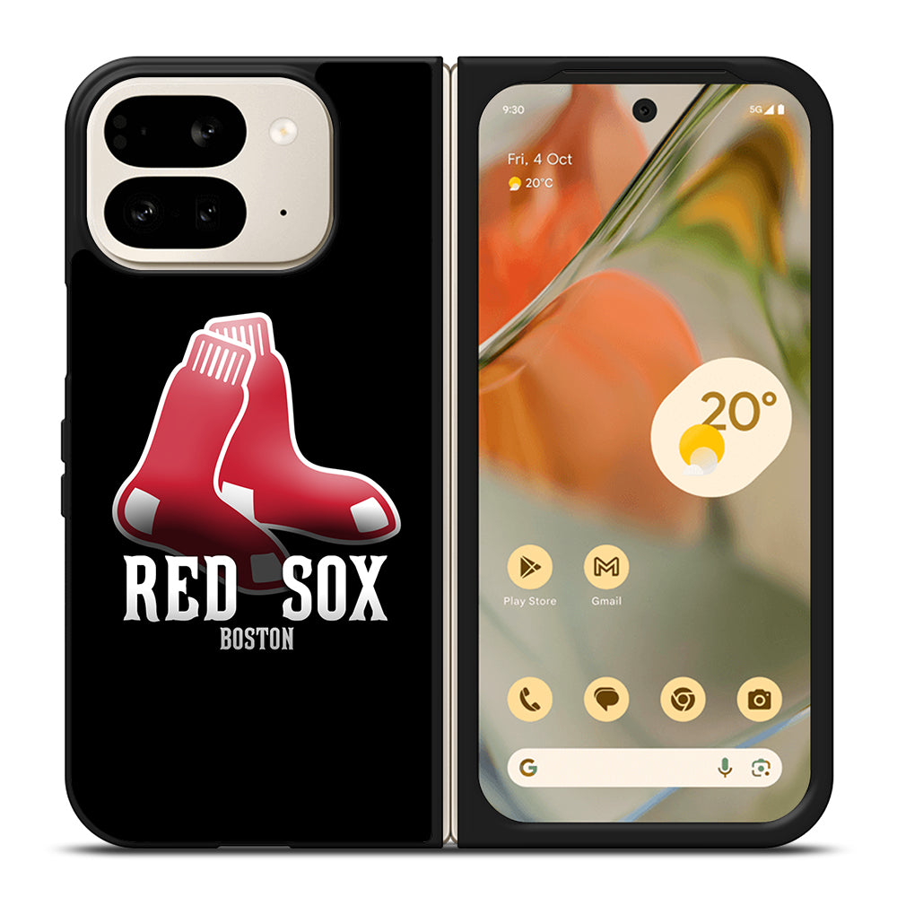 BOSTON RED SOX MLB LOGO 3 Google Pixel 9 Pro Fold Case Cover