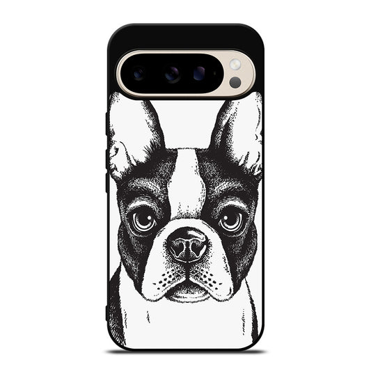 BOSTON TERRIER DOG ART Google Pixel 9 Pro Case Cover