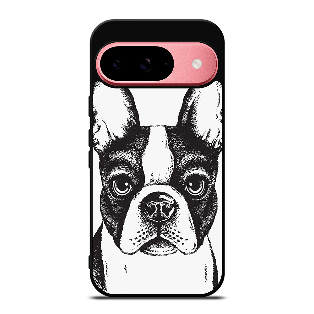 BOSTON TERRIER DOG ART Google Pixel 9 Case Cover