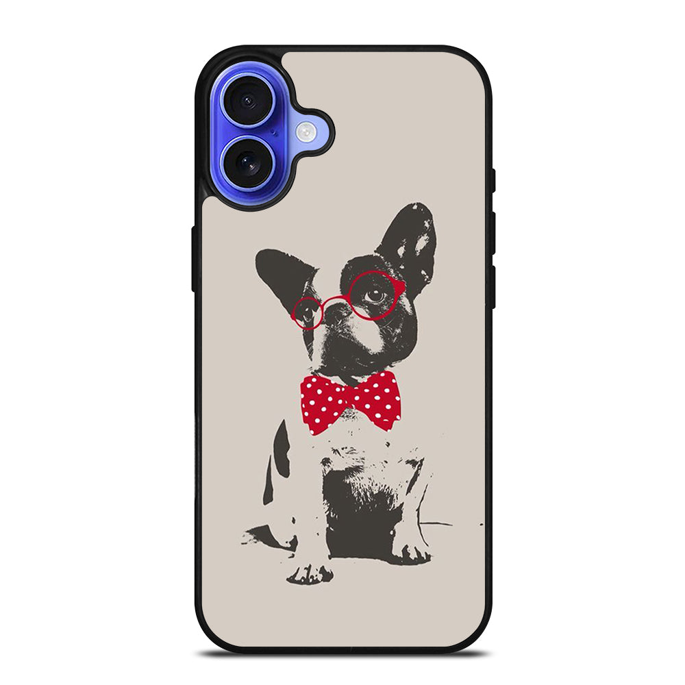 BOSTON TERRIER DOG CUTE iPhone 16 Case Cover