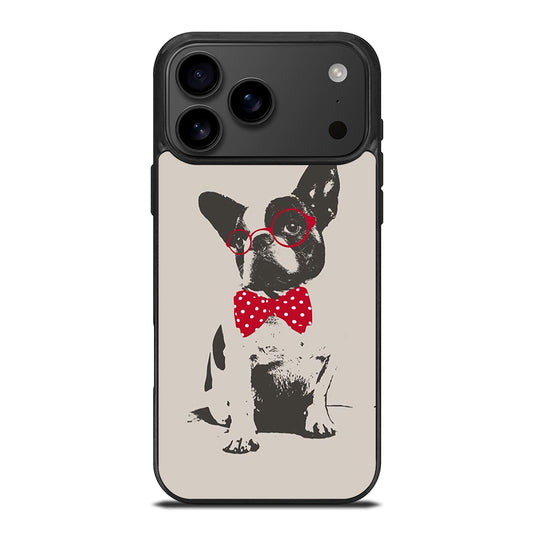 BOSTON TERRIER DOG CUTE iPhone 17 Pro Max Case Cover