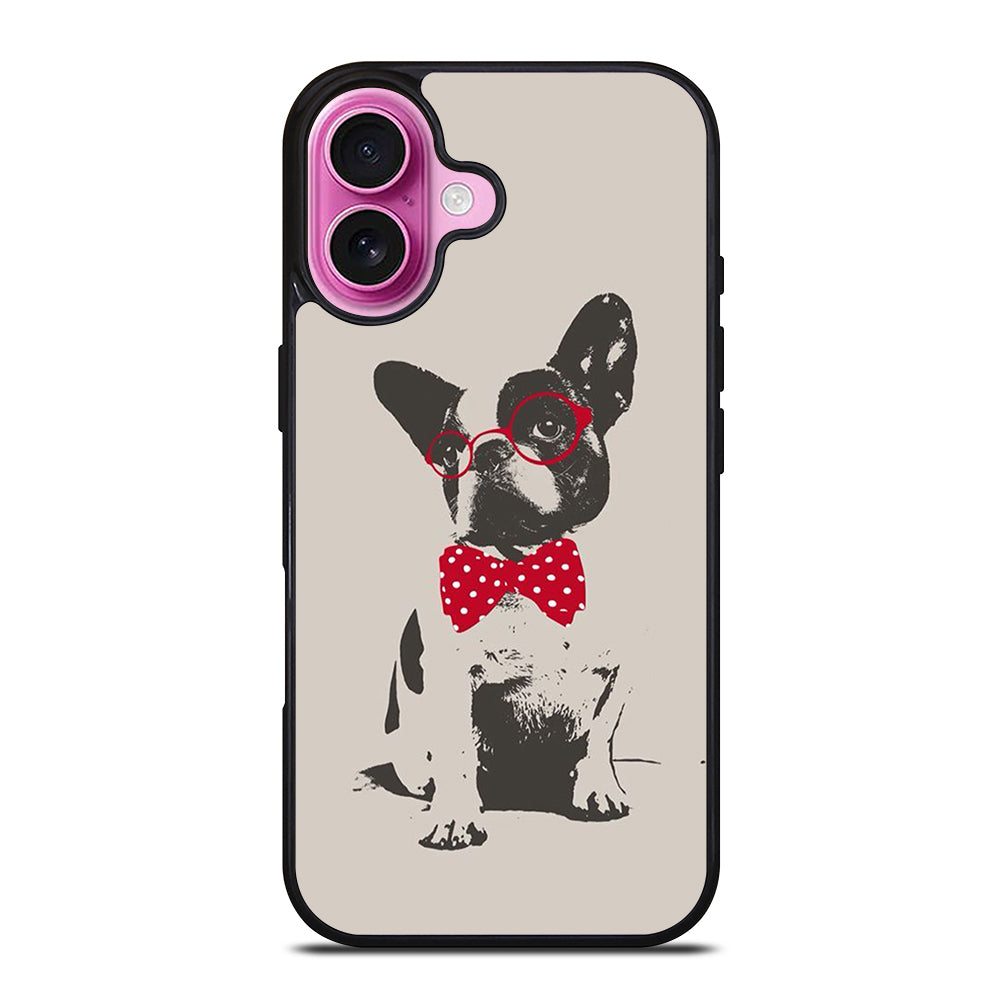 BOSTON TERRIER DOG CUTE iPhone 16 Plus Case Cover