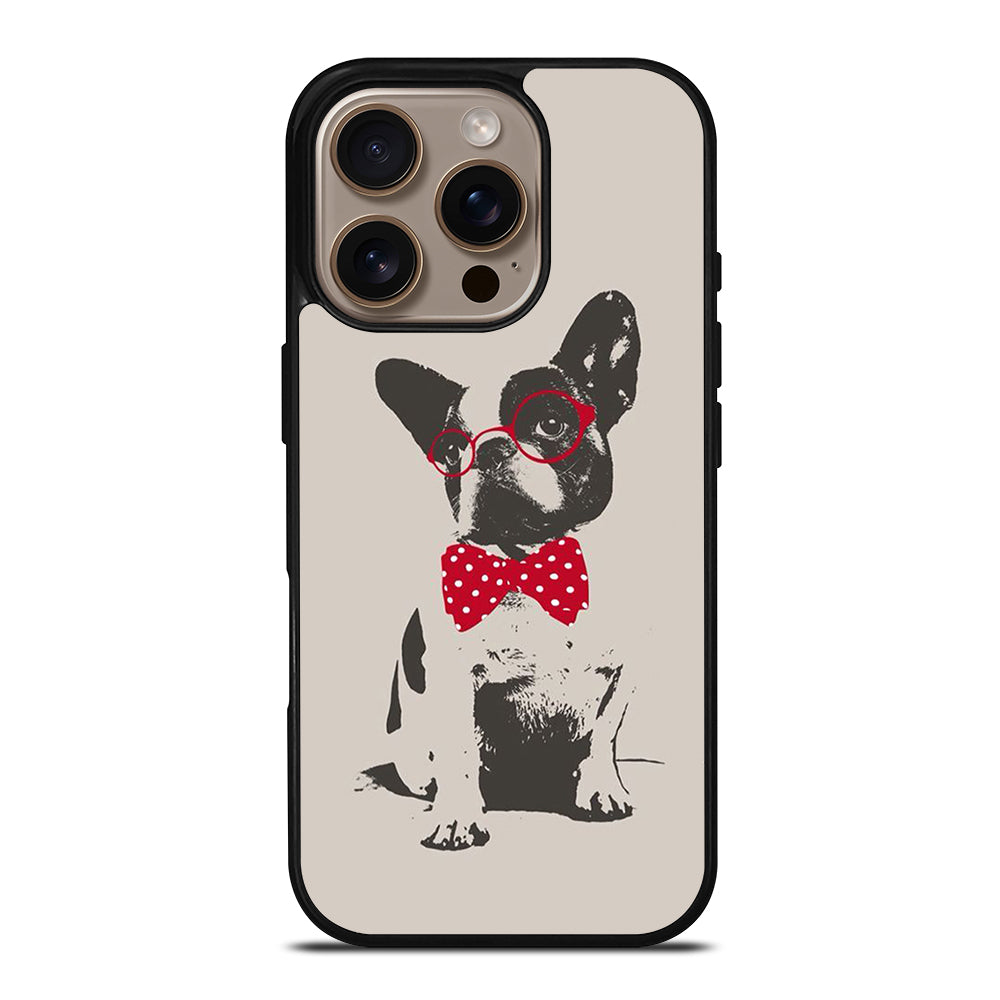 BOSTON TERRIER DOG CUTE iPhone 16 Pro Case Cover