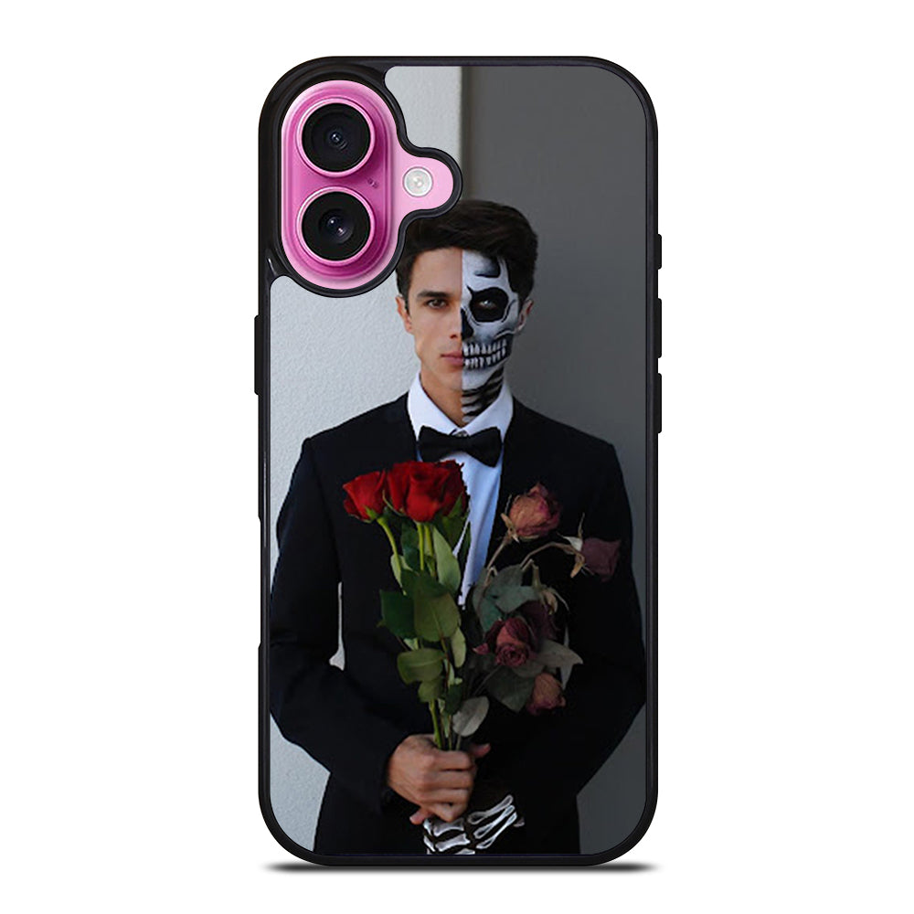 BRENT RIVERA SKULL iPhone 16 Plus Case Cover
