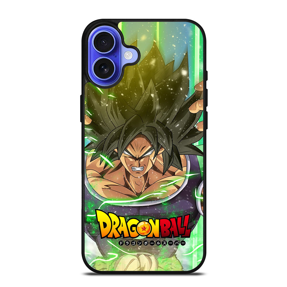 BROLY DRAGON BALL ANIME 1 iPhone 16 Case Cover